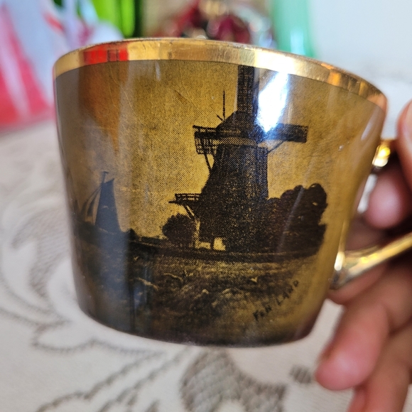 Royal Vistas Ware Cup and Saucer Paintings By Famous Artists Ridgeway England - Picture 15 of 16